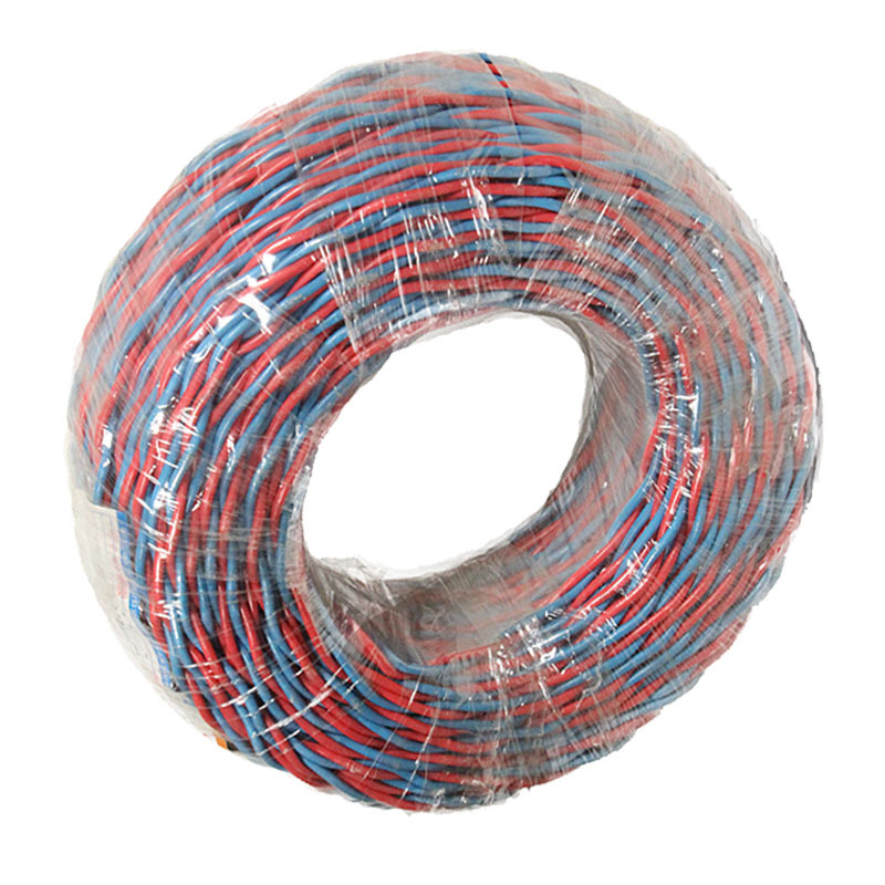 津达线缆 电线电缆 国标铜芯双色双绞线 100米/盘