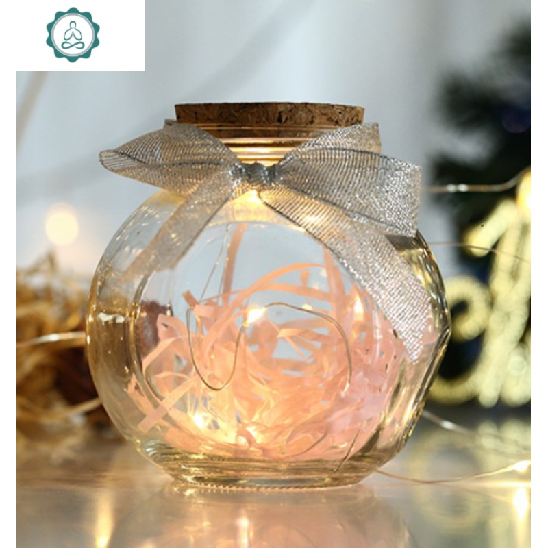 创意幸运星星折纸玻璃瓶大号许愿瓶漂流瓶纸鹤瓶星星瓶