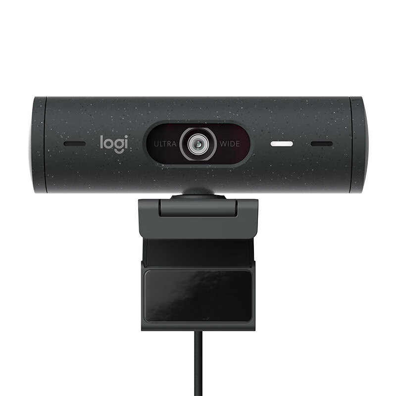 罗技 BRIO 500全高清1080p网络摄像头(石墨灰)