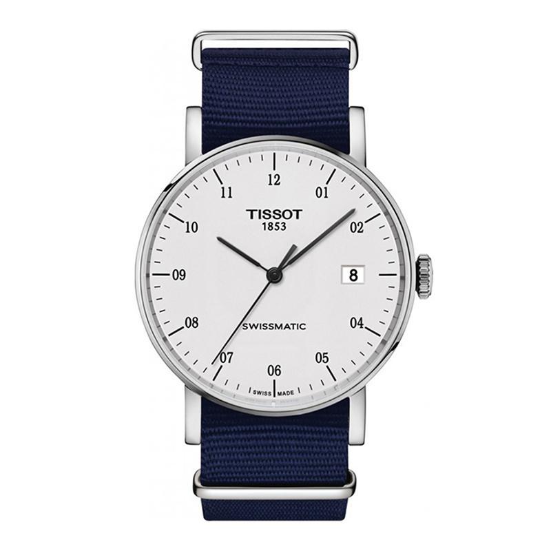 TISSOT 天梭魅时系列尼龙女士自动机械表T109.407.17.032.00