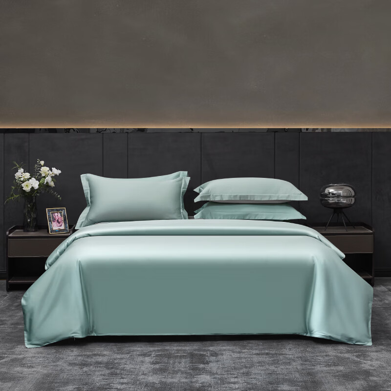 单品-床上用品1:梦洁家纺长绒棉四件套200*230cm高清大图