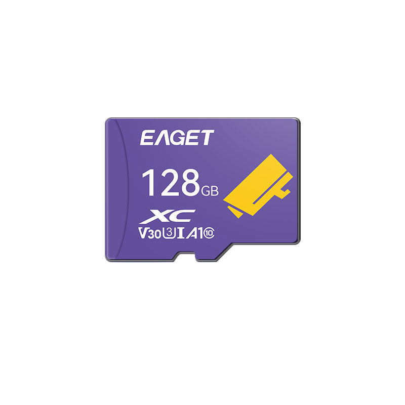 忆捷 Eaget HT16-128G U3高速TF卡 大容量适用于记录仪监控读取速度高达100兆秒高清大图