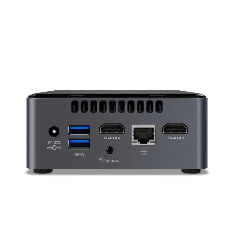 英特尔(intel) NUC7CJYH 六月峡谷 迷你主机整机(J4005.8G+120G)