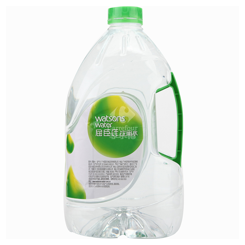 屈臣氏(Watsons)饮用水(蒸馏制法)4.5L*4桶装 整箱 饮用水高清大图