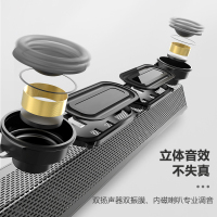 飞利浦(PHILIPS )SPA520桌面低音炮音响 电脑笔记本台式机双USB家用蓝牙5.0音箱