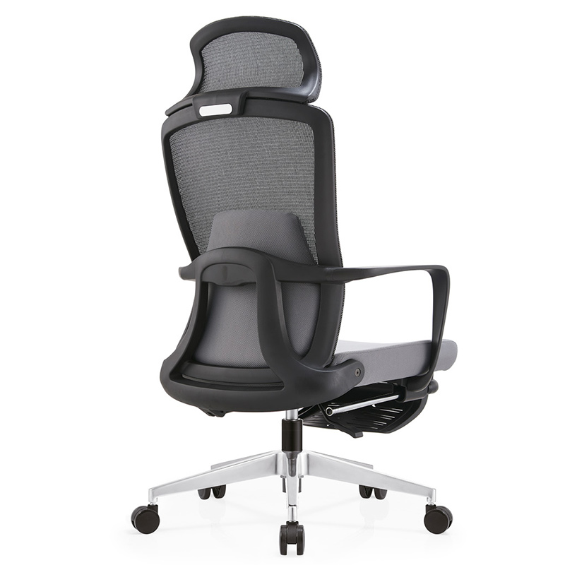 匡大 LM-270A1 午休办公椅人体工学电脑椅铝合金脚午休椅带脚踏LM-270A高清大图