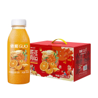 依能山楂果汁礼盒饮料果茶节日饮料礼盒沙棘橙350ml*15瓶