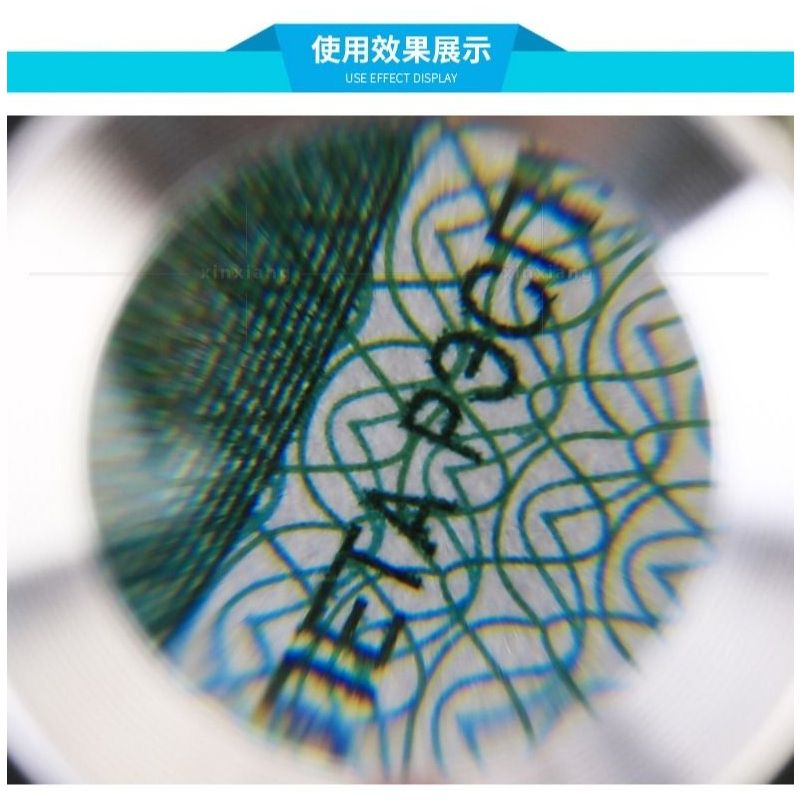 看鸽眼珠宝便携放大瓷器玉器钻石腰码观看鉴定光学片