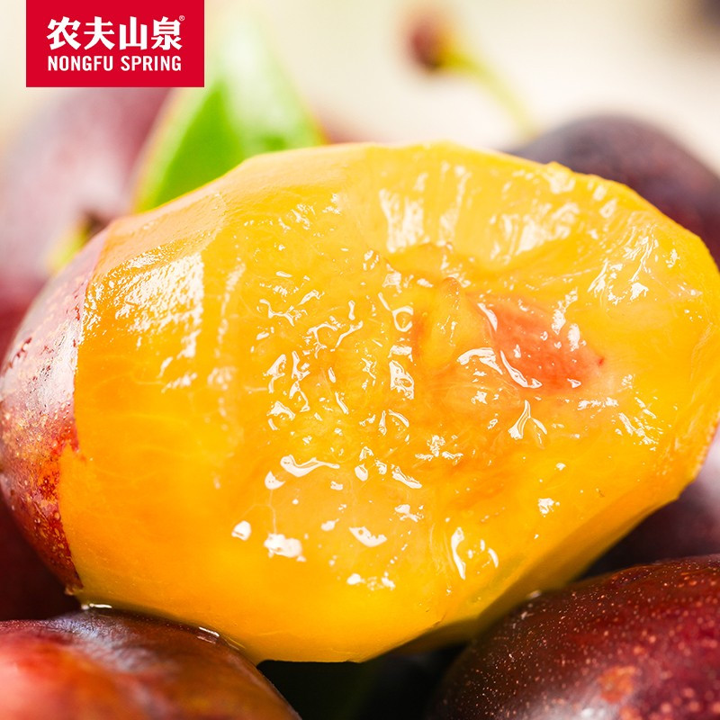 农夫山泉 新疆西梅 新鲜水果当季生鲜 大果525g*3盒