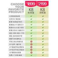 洲明翰源K8指纹锁家用防盗门智能密码门锁木门磁卡电子锁远程全自动 三锁舌 铜 通用型