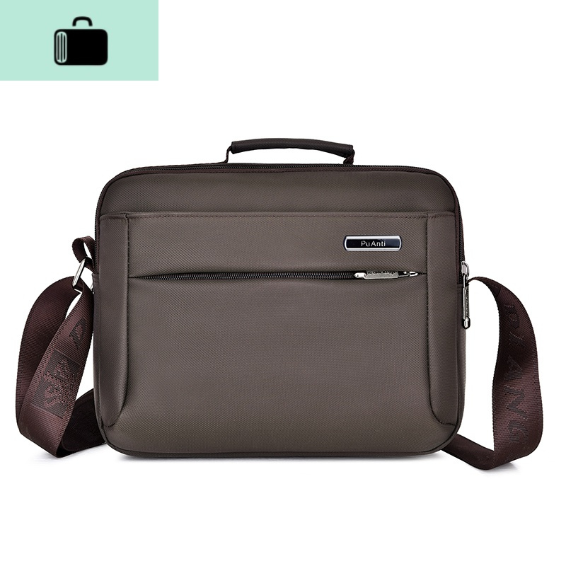 男包牛津布单肩包男斜挎包休闲商务公文包男士包包背包手提小包new
