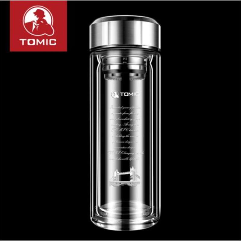 特美刻(TOMIC) 双层玻璃杯 360ML TG9502G