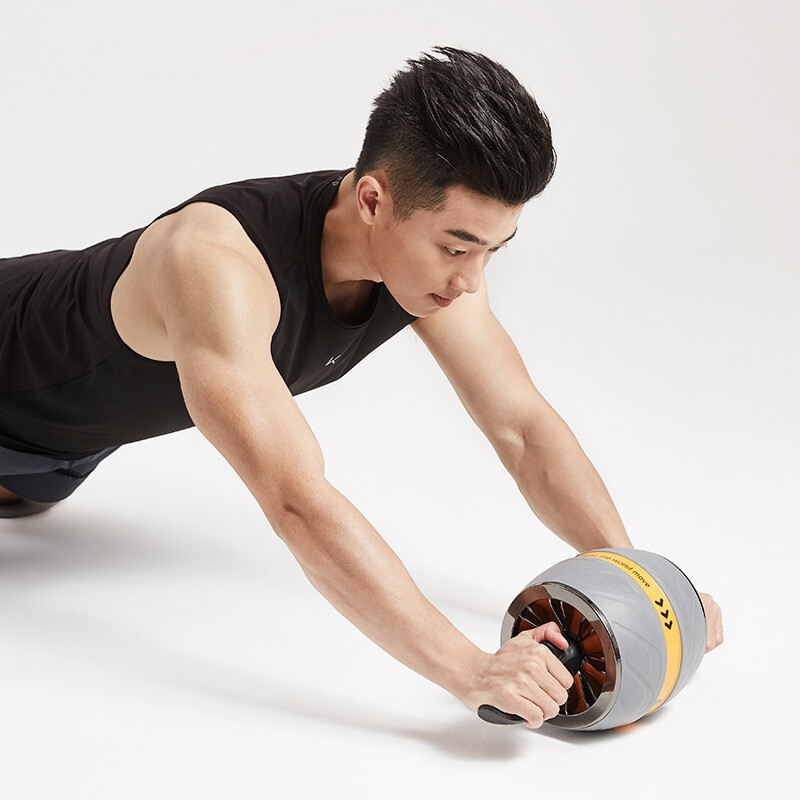 keep健腹轮自动回弹家用腹肌速成神器男女士健身器材运动卷腹滚轮