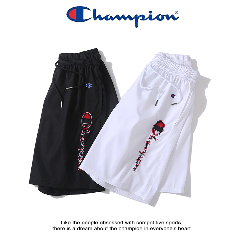 Champion冠军男士基本款运动慢跑速干纤维短裤