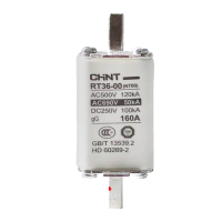 高分能熔断器NH00 RT16-00 500V/120KV 100A