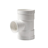 联塑 90°异径三通PVC-U排水配件白色 dn200×110 单位:个