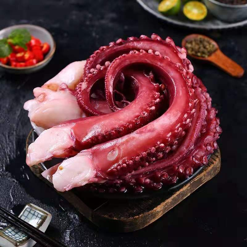 赛卡伊新鲜鱿鱼须深海脆口冷冻章鱼足八爪鱼脚火锅食材顺丰