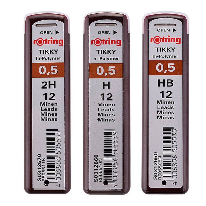 红环(rOtring)配件系列 铅芯HB 0.5mm