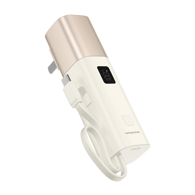 沃品LQ09聚能棒AC充电器移动电源(单位:个)白色高清大图