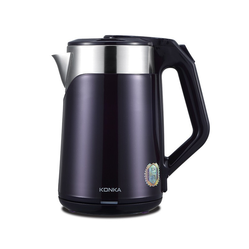 康佳konka电热水壶电热水瓶烧水壶防烫紫色kgbl