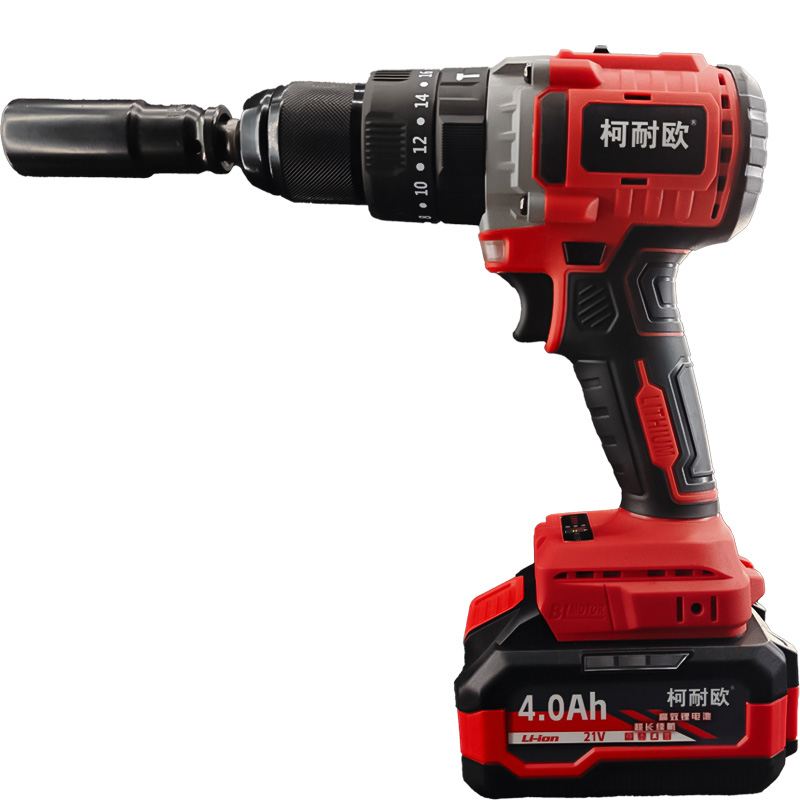 柯耐欧锂电冲击钻手电钻电动起子手枪钻高清大图