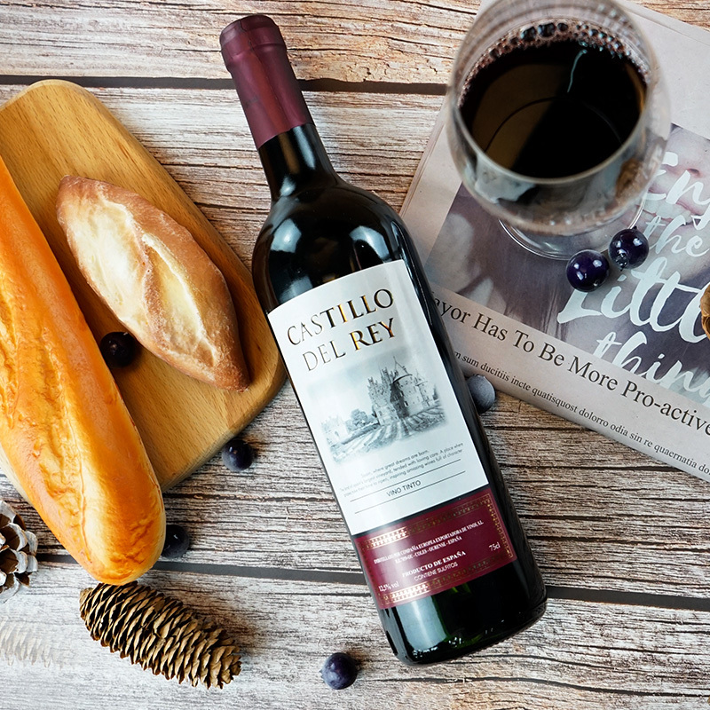 小do且饮且生活西班牙原瓶进口中级酒庄皇家城堡castillodelrey红酒单