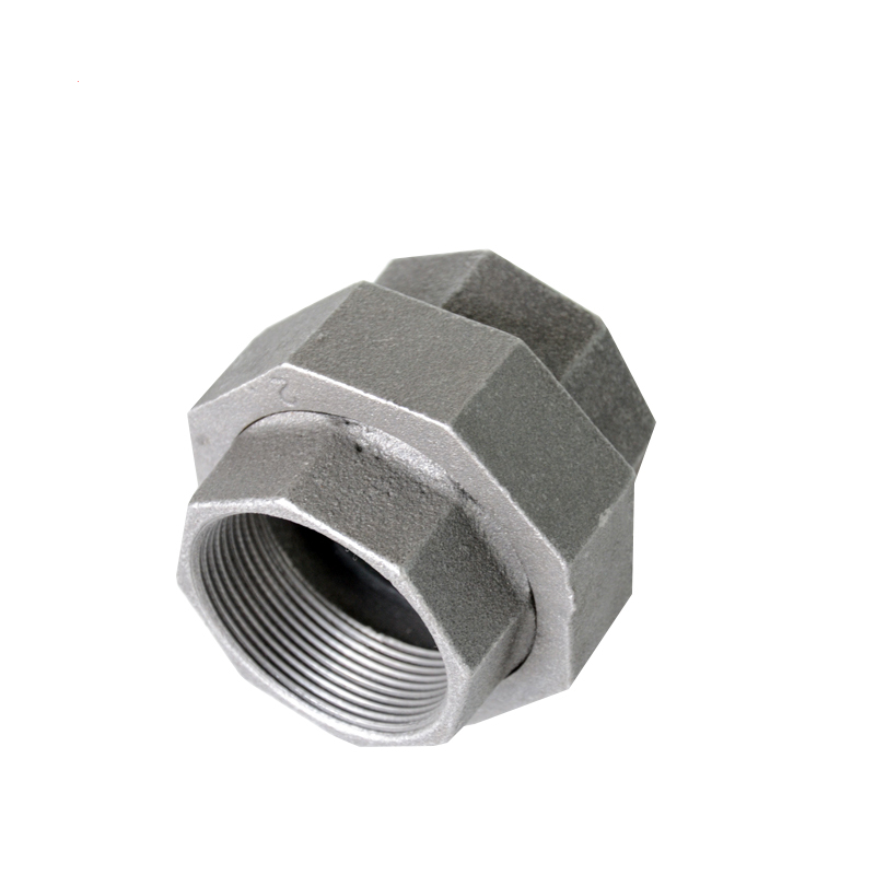 企购优品镀锌可锻铸铁快速活接头50