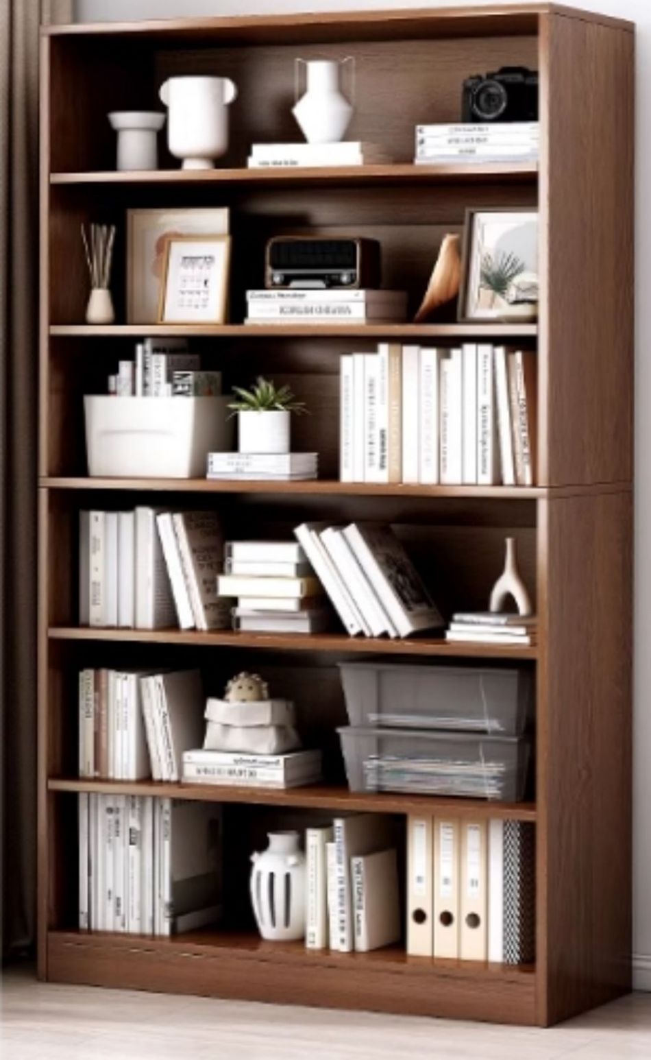 铜林落地置物架客厅卧室储物柜简易书柜柜子收纳TL-0045