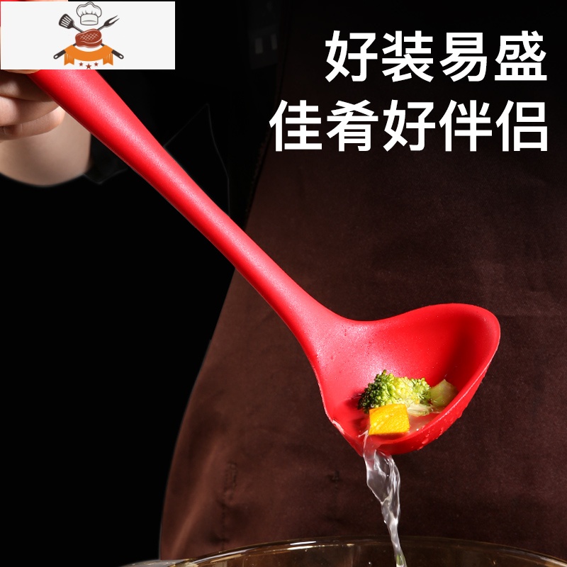 敬平硅胶铲锅铲炒菜铲子家用不粘锅专用铲汤勺饭勺食品级厨房厨具套装高清大图