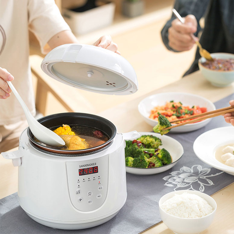 电饭煲家用迷你智能预约小电饭锅小型1-2-电饭煲锅