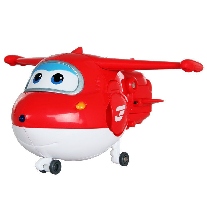 奥迪双钻 超级飞侠公仔玩偶 儿童玩具 变形机器人小飞机 乐迪 多多 酷