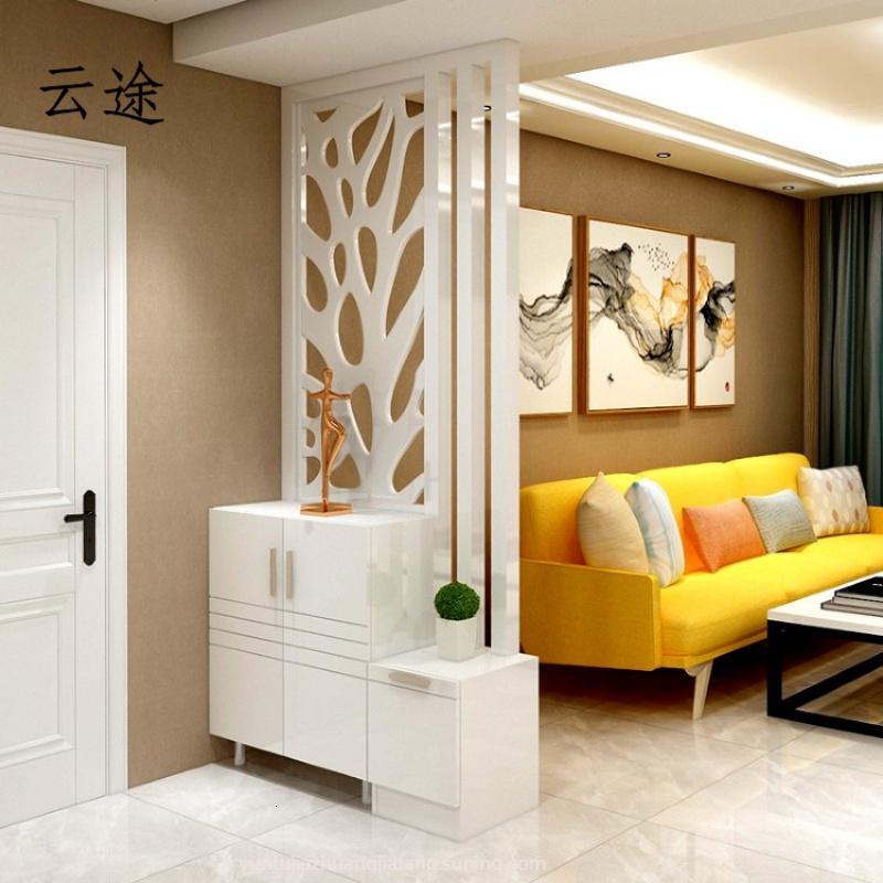 厅轻奢玄关隔断柜进鞋柜客厅沙发边柜花板隔断装饰柜定制定制