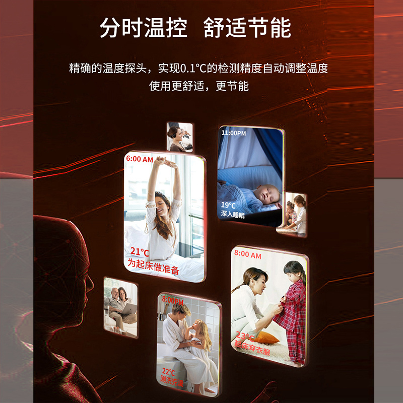 德国斯宝亚创取暖器Trend F可移动电暖器家用节能省电暖风机客厅CNS 200 Trend F