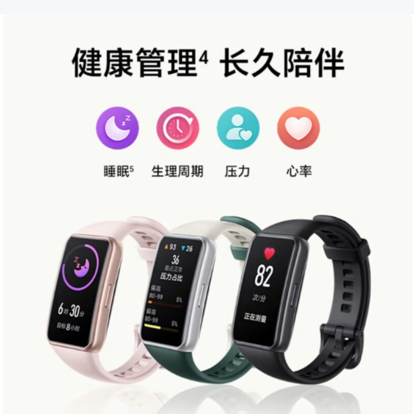荣耀智能手环9 Pro 1.93英寸AMOLED屏 50米防水 血氧心率监测 100+运动模式 轻巧时尚设计高清大图
