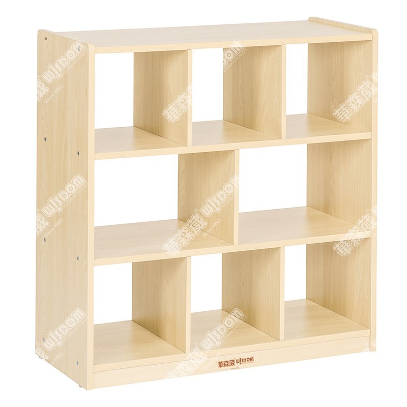 华森葳儿童家具 新哈佛8格中空柜