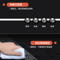 澳柯玛(AUCMA)油烟机中式家用小尺寸抽油烟机拢烟顶吸大吸力油烟机易清洗钢化玻璃面板机排烟180HZ1[中式油烟机]