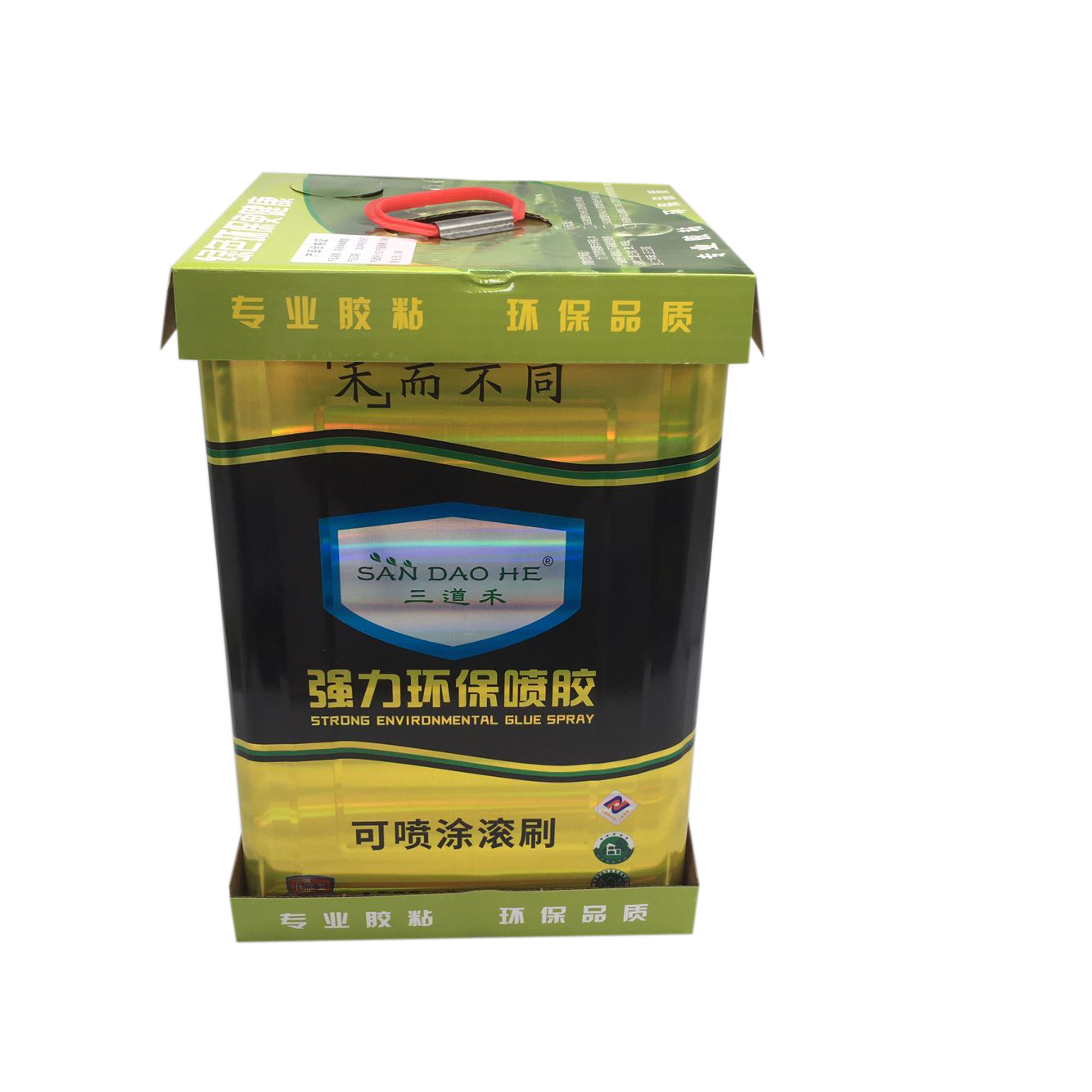 三道禾强力环保喷胶10kg/桶103喷胶 桶高清大图