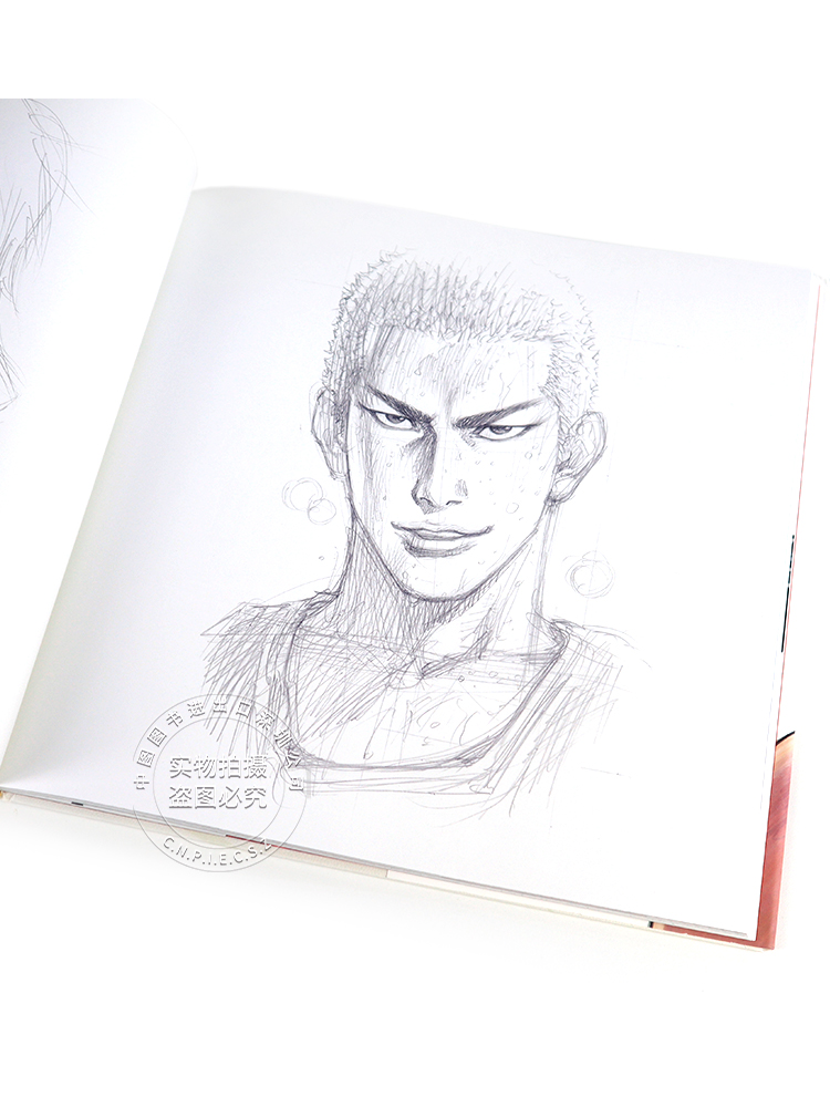 [正版]深图日文日版井上雄彦 灌篮高手画集2 PLUS / SLAM DUNK ILLUSTRATIONS 2 愛高清大图