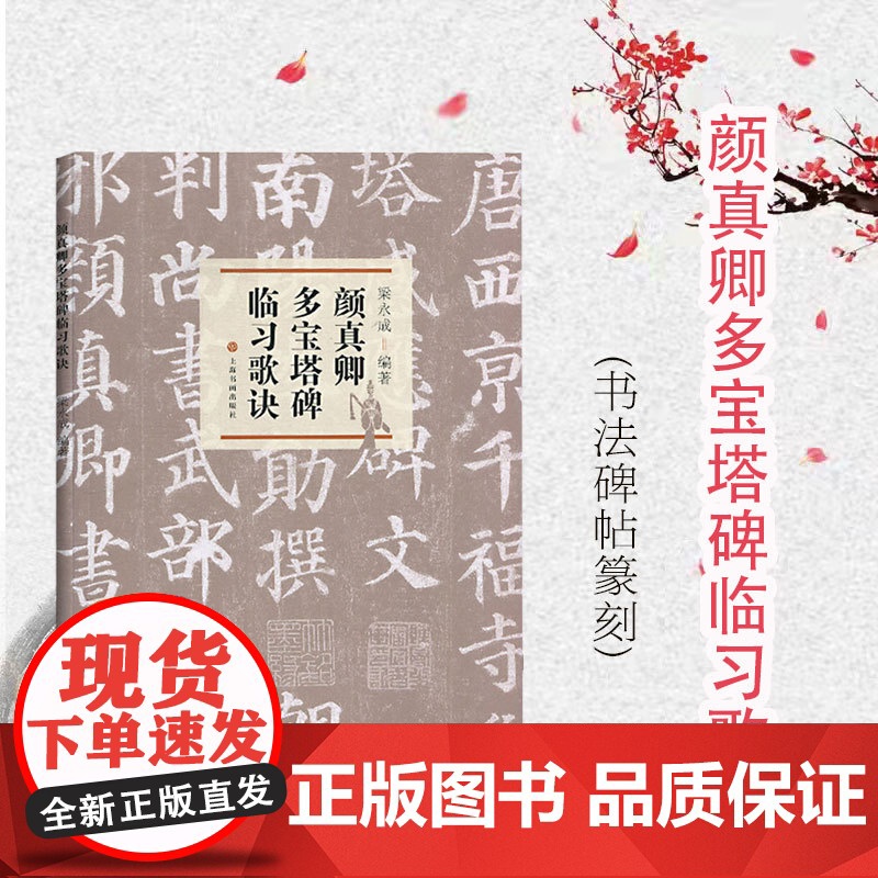 颜真卿多宝塔碑临习歌诀 梁永成 书法碑帖篆刻 楷书 上海书画出版社高清大图
