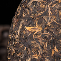 中粮中茶牌 云南普洱茶 2007年中茶一品圆茶十一年干仓老生茶饼 357g