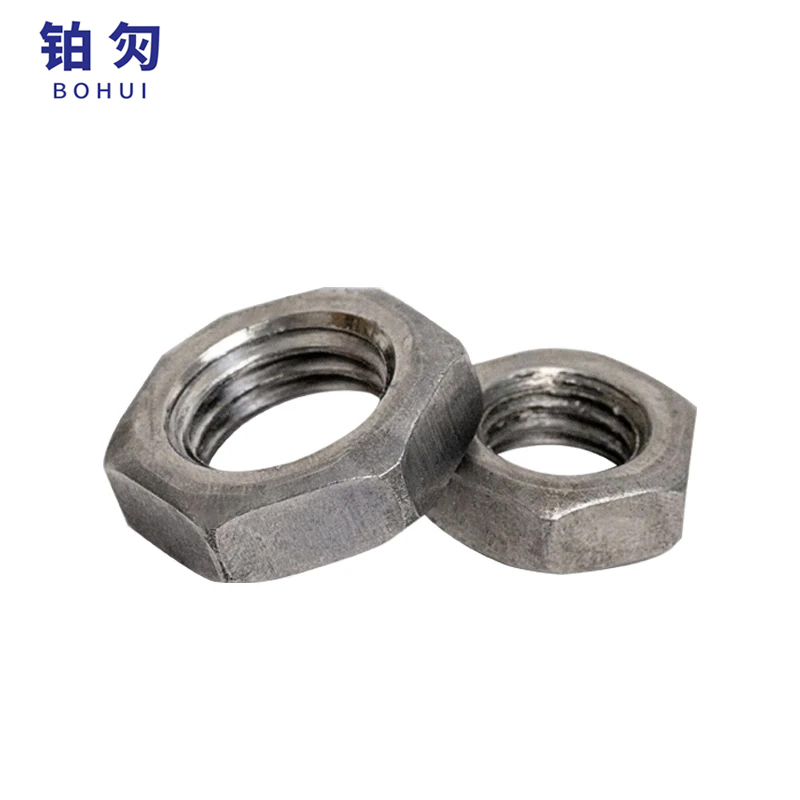 铂灳 六角薄螺母 M12mm 个