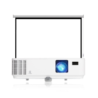 [套餐]日本电气(NEC)NP-V333X+[100英寸4:3电动幕布]DLP商务教育办公便携投影机教学会议培训投影蓝光3D家庭影院家用高清投影仪(3300流明XGA)