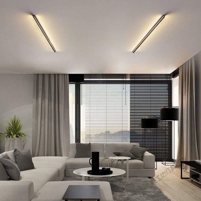 苏宁放心购 极简壁灯客厅卧室现代简约床头灯楼梯过道灯走廊灯背景装饰灯酒柜沙发背景墙无主灯照明图片