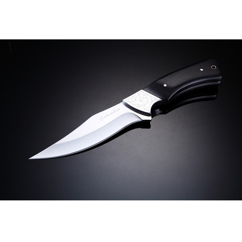 户外多功能直刀 战术军工刀 龙骨一体高硬度求生小直刀 多功能野营