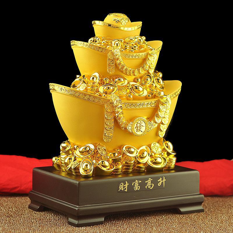 美帮汇金元宝大号财富高升摆件店铺家居装饰摆设开业礼品高清大图
