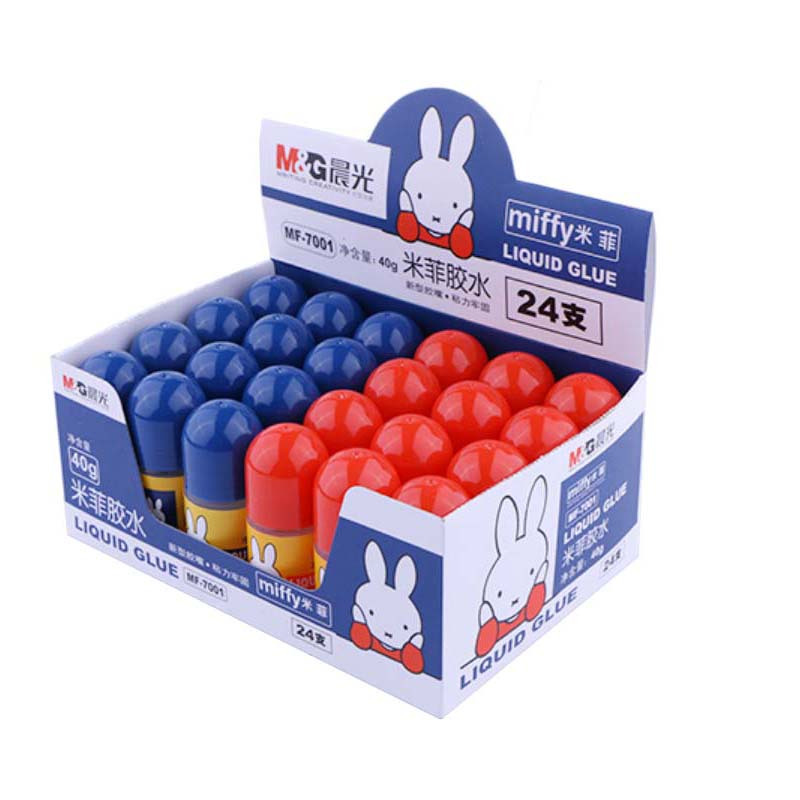 晨光mg米菲液体胶水单支40gmf700124支盒