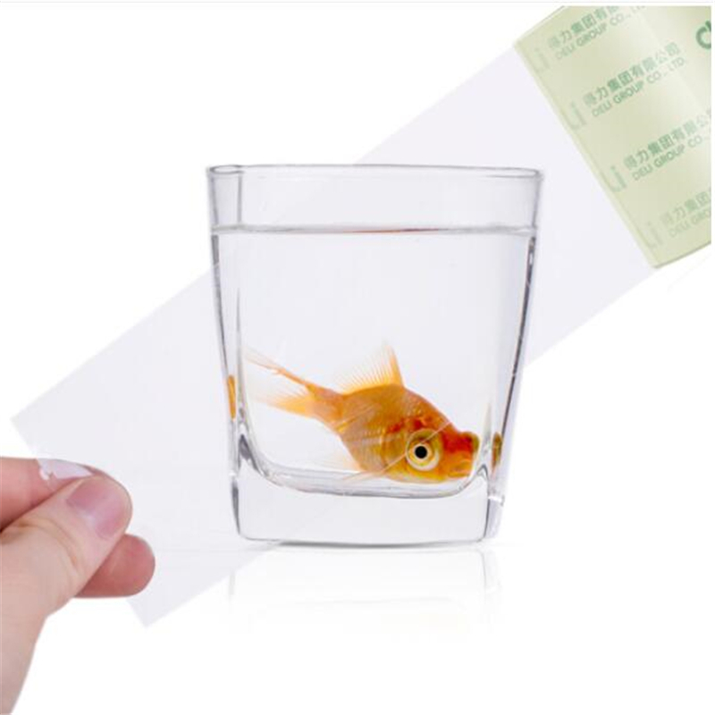 得力(deli)高品质高透明封箱胶带48mm*60y*50um(54.9m/卷) 6卷/筒 30203