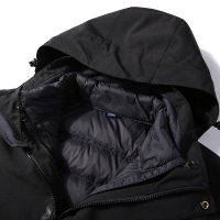 20冬新款600蓬三合一羽绒冲锋衣男防水保暖户外服女品质团购定制