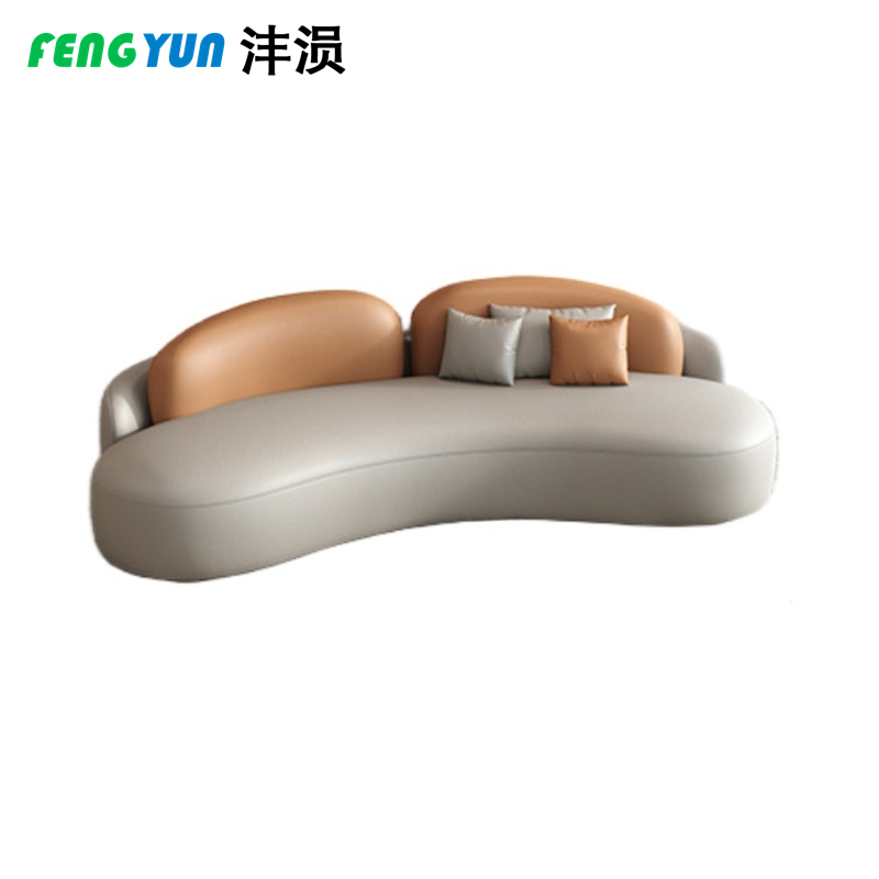 沣涢 办公沙发 洽谈沙发 230cm 张高清大图