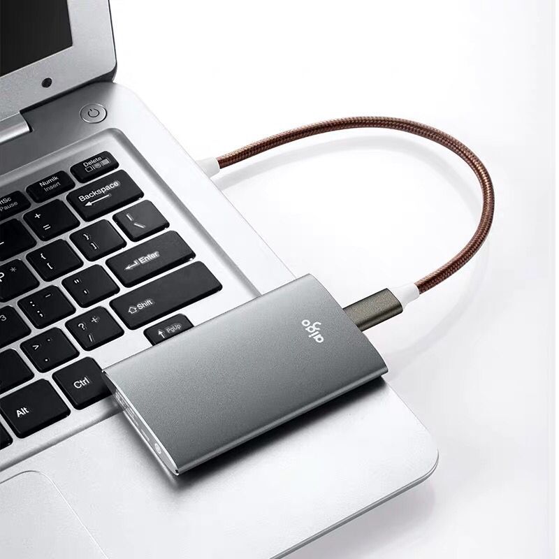 爱国者S02移动固态硬盘250G高速USB3.1手机电脑两用SSD移动硬盘